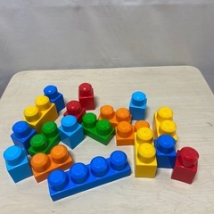 フィッシャープライス 1才からのメガブロック かんたんお片付けワゴンの画像