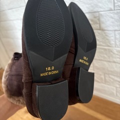 新品未使用　18cm　女児ブーツの画像