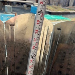 焚き火  反射板 リフレクター  風よけ  ②の画像