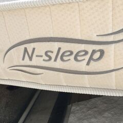 JM20468S)セミダブルマットレス ポケットコイル ニトリ  幅：約120cm 厚さ：約22cm 奥行：約197cm 中古品【取りに来られる方限定】の画像