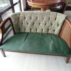 ◆二人掛け椅子　三越製作所製◆の画像