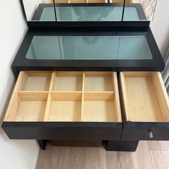【受渡確定済】三面鏡ドレッサーの画像