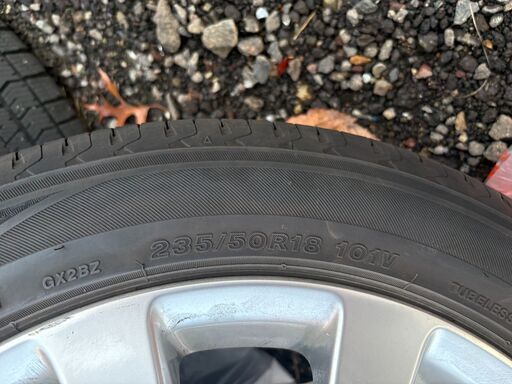 レクサス純正！！　235/50R18　夏タイヤ　4本セット！！
