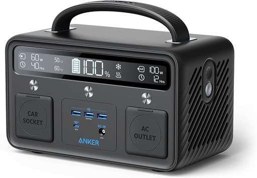 【本日限定緊急値下げ】ANKER ポータブル電源（本体＋充電器）