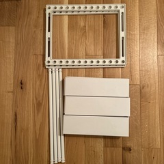 ニトリ　シンク下収納　伸縮ラックの画像