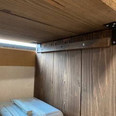 手作りの棚の画像