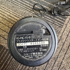 プラズマクラスター　IG-HC15の画像