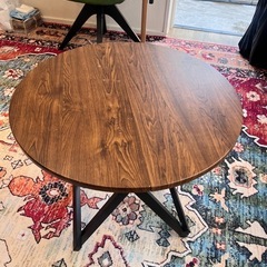 ※決定※まーるい折りたたみテーブルの画像