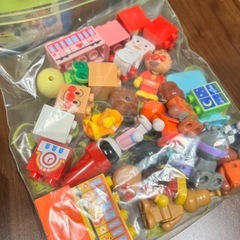 アンパンマンブロック　バケツ付き　おまけ付きの画像