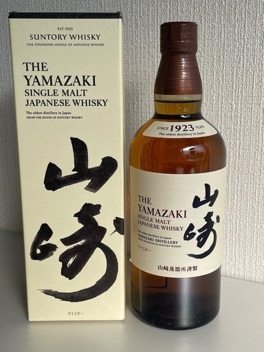 新品未開封 山﨑シングルモルトウイスキー