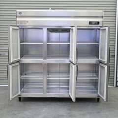 ≪zyt313ジ≫ 水冷式？ ホシザキ 業務用6ドア冷蔵庫 通電確認のみ 現状品 リユースストレージ仙台 70713-06の画像