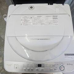【SALE】SHARP　シャープ　6kg洗濯機　ES-GE6B　中古　リサイクルショップ宮崎屋住吉店25.11.27の画像