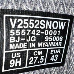 VANS バンズ　冬靴　27.5cmの画像