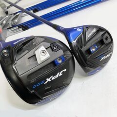◆◇MIZUNO★ミズノ ゴルフクラブ メンズ 右利き JPX900 SPEED METAL アイアン7本 ウッド2本 ODYSSEY パター キャディバッグ セット 中古◇◆の画像