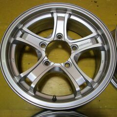 B2089 ウェッズ キラーフィールド 4本SET 16インチ 5.5j 139.7/5穴 +18 ジムニーの画像