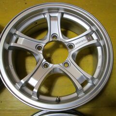 B2089 ウェッズ キラーフィールド 4本SET 16インチ 5.5j 139.7/5穴 +18 ジムニーの画像