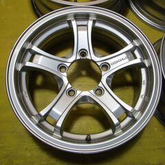 B2089 ウェッズ キラーフィールド 4本SET 16インチ 5.5j 139.7/5穴 +18 ジムニーの画像