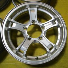 B2089 ウェッズ キラーフィールド 4本SET 16インチ 5.5j 139.7/5穴 +18 ジムニーの画像