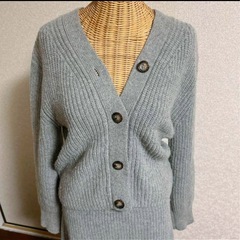 mila owenカーディガンとスカート　セットアップ　ウール　ミラオーウェンM〜Lサイズの画像