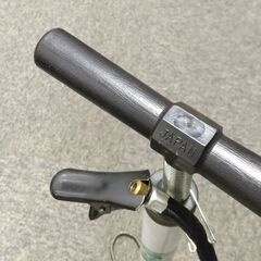 □ 田代総業 [グリーン] エアーポンプ 英式バルブ 一般自転車用 空気入れ 錆びあり の画像