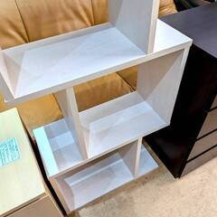 フリーラック オープンシェルフ ホワイト 5段 棚の画像