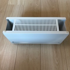 無印良品 スチールタップ収納箱 フラップ式 ホワイトの画像