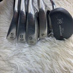 初心者おすすめ ゴルフクラブセット 10本 メンズ右利き PARADISOキャディバッグ ODYSSEYパター DFX1100付 練習用 打ちっ放し 入門用の画像