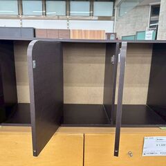 ★リユースのサカイ高崎店★TJ13458  カラーボックス ダークブラウン H42×D30×W88 クリーニング済みの画像