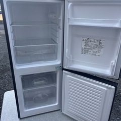 ニトリ 2ドア 単身用 冷蔵庫 冷凍庫 106L NTR-106BK ブラック 2023年製！の画像