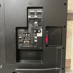 即日受渡❣️シャープ50型液晶テレビWチューナーユーチューブネトフリ視聴23500円の画像
