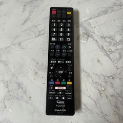 即日受渡❣️シャープ50型液晶テレビWチューナーユーチューブネトフリ視聴23500円の画像