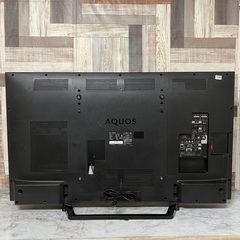 即日受渡❣️シャープ50型液晶テレビWチューナーユーチューブネトフリ視聴23500円の画像