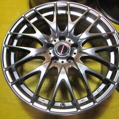 B2087 BIG WAY PRAVA 4本SET 19インチ 8.0j 114/5穴 +45 美品 の画像