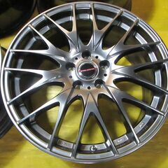 B2087 BIG WAY PRAVA 4本SET 19インチ 8.0j 114/5穴 +45 美品 の画像