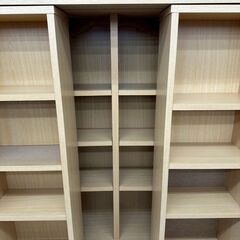★リユースのサカイ高崎店★TJ13459  本棚 ライトブラウン H92.5×D34×W90 クリーニング済みの画像