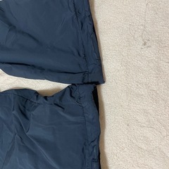 ユニクロ　ウォームイージー ストレッチパンツ　メンズMサイズ　ネイビーの画像