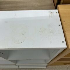 ★リユースのサカイ高崎店★TJ13460  本棚 白 H91×D29×W92 クリーニング済みの画像