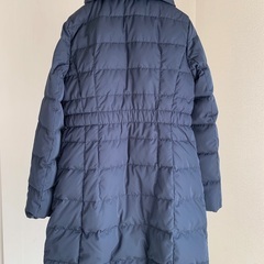【新品・未使用】anysis  ロングダウンコート　ネイビーの画像