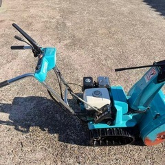 富山県高岡　ホンダ小型除雪機HS555セル付き　雪丸　実働品　の画像