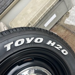 ハイエース　ホイールセットの画像