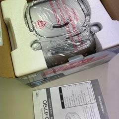 新品未使用マイクが使えるCDラジカセの画像