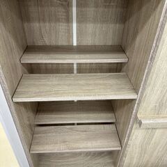 ★リユースのサカイ高崎店★TJ13462  棚 ベージュ H90×D32.5×W90 クリーニング済みの画像