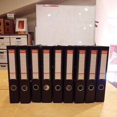 【中古品】レバーアーチファイル　文房具　オフィス収納の画像