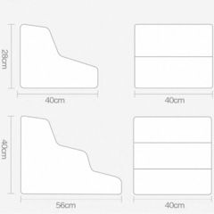 ペット用階段三段の画像