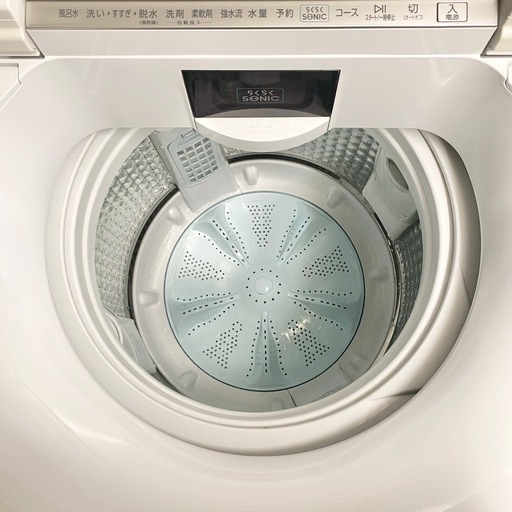 11/29午後のみ！茨城県鹿島市！ソニックも使える♪ファミリーにも！洗濯機8.0kg