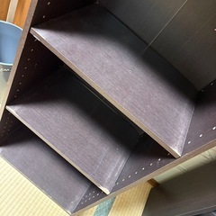 　カラーボックス6段　収納　本棚の画像