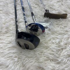 ミズノ ZOID ドライバー テーラーメイド 300 Ti 3W ウィルソン Staff PING ピン ANSER2 パター ゴルフクラブ 7本セット まとめ売り 練習用の画像
