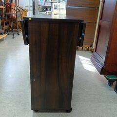 【ジ621】バタフライ　カウンターワゴン（新品・当店組立）の画像