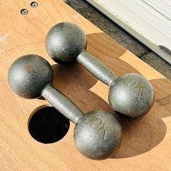 10kgダンベル2個セットの画像