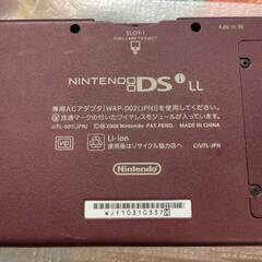 ニンテンドー DSi LL ワインレッド 任天堂 箱・説明書等付属の画像